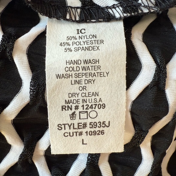 IC By Connie K Lagenlook Artsy Boho Textured Versatile Swing Tunic Size L NWT - Picture 10 of 10